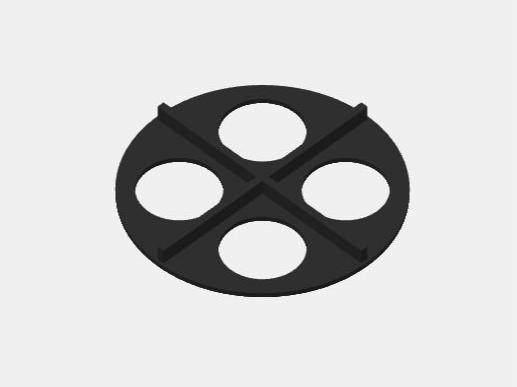 Fliesenabstandshalter mit Nivellierplatte, 1,5-9mm