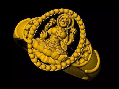 Laxmi Ring 3dm file
