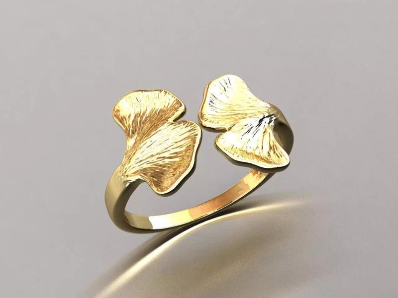 Leaf Design Ring