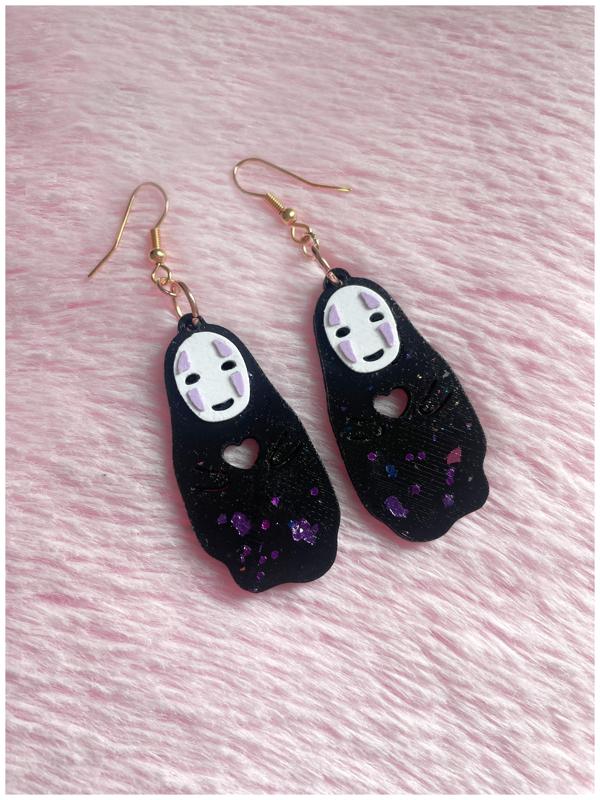 No Face Inspired Earrings