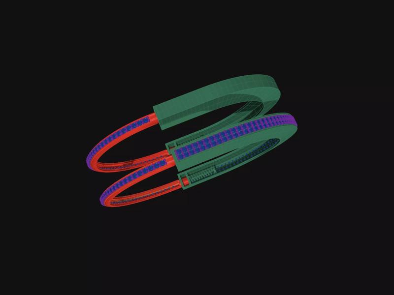 Bracelet Tiffany Lock Two Versions