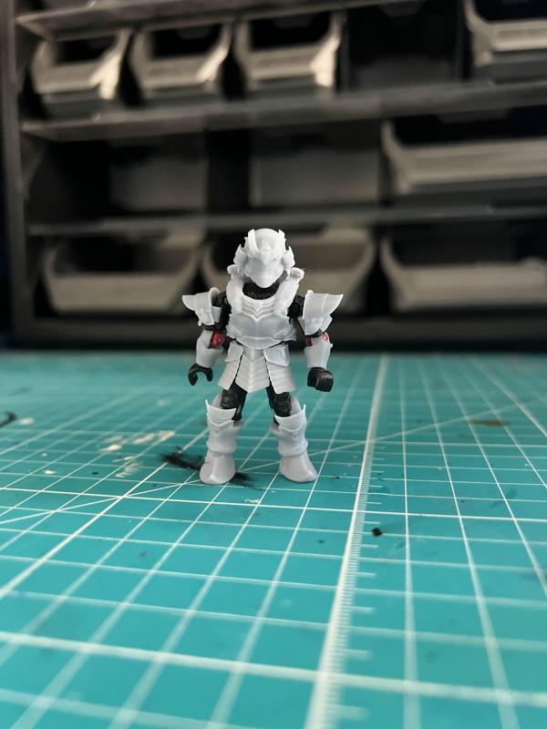 Halo Mega Construx/bloks Yoroi LOT OF 3 kits, including Azechi, Kendo, and Custom kit 1