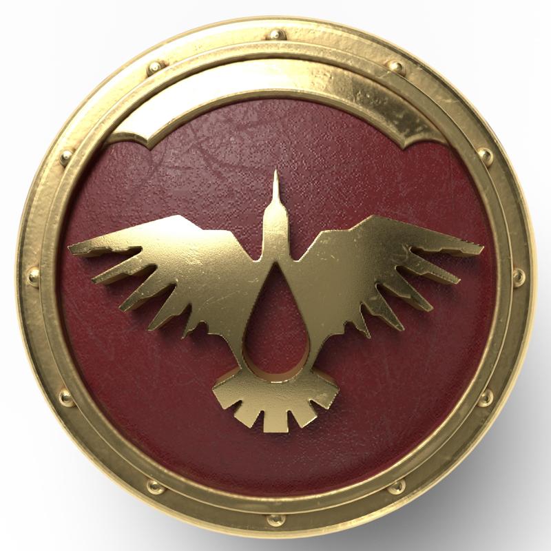 Blood ravens shield sigmarines round
