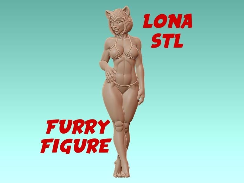 FURRY 3D SCULPTURE - CANVAS