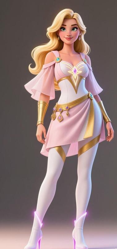 Afrodite Doll figurine, girl, beautiful girl, doll, female doll, doll in dress, shoes and with long hair