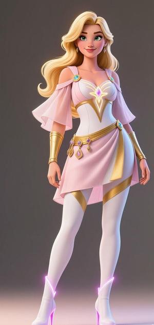 Afrodite Doll figurine, girl, beautiful girl, doll, female doll, doll in dress, shoes and with long hair