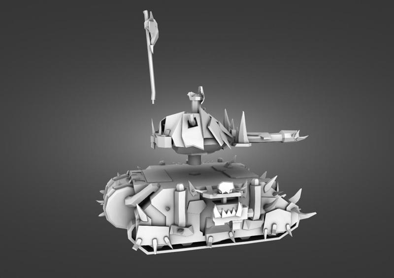 War-hammer 40-k Looted Predator