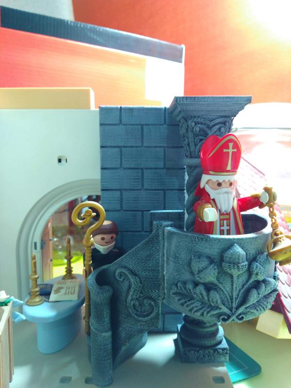 pulpit church cathedral compatible playmobil