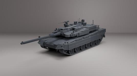K2 Black Panther,Hanja, South Korean main battle tank, 1/72