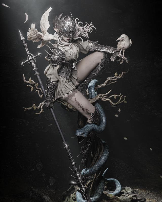 Lenora  Queen of Crows 3D Print