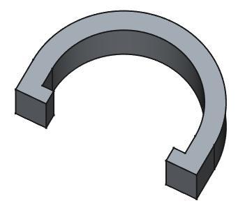 Bogie holder for BR 118 Piko H0 from GDR production