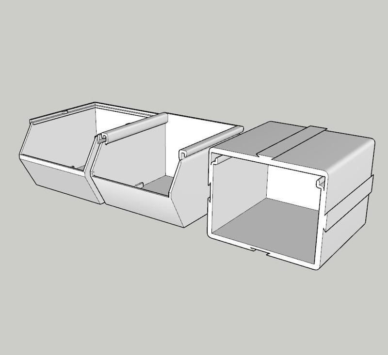 Modular Box 2 x 1