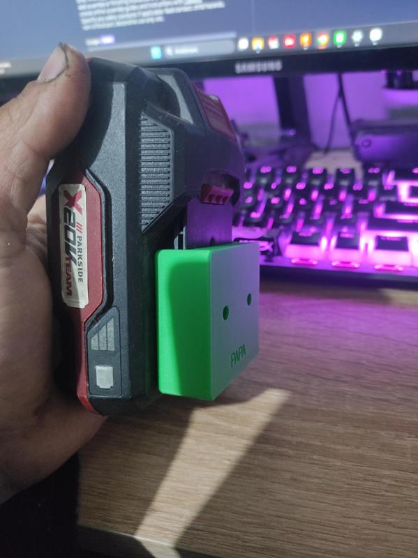 parkside battery  wall mount