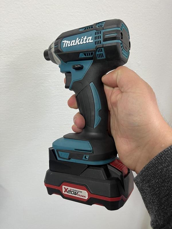 PARKSIDE BATTERY ON MAKITA XR 18V TOOLS