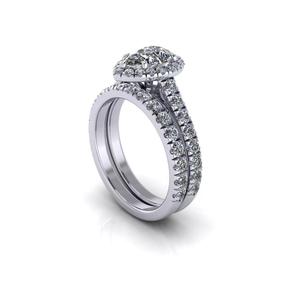 Pear Wedding Ring Size 5