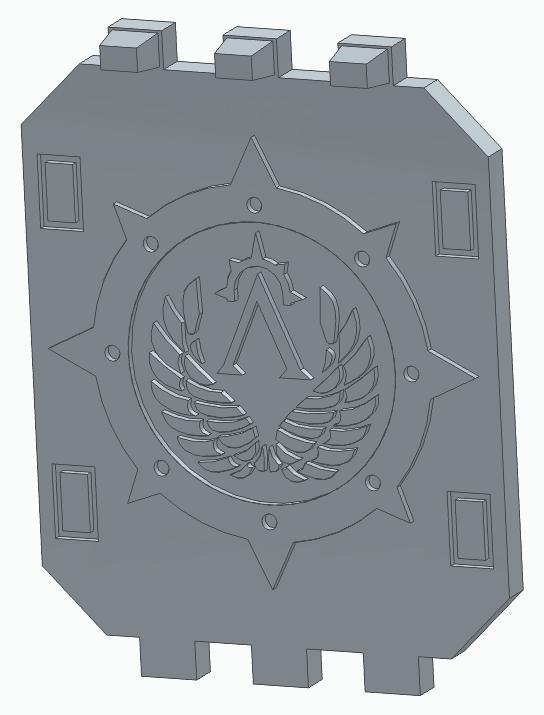 30k Dark Angels Land Raider Door - Ironwing