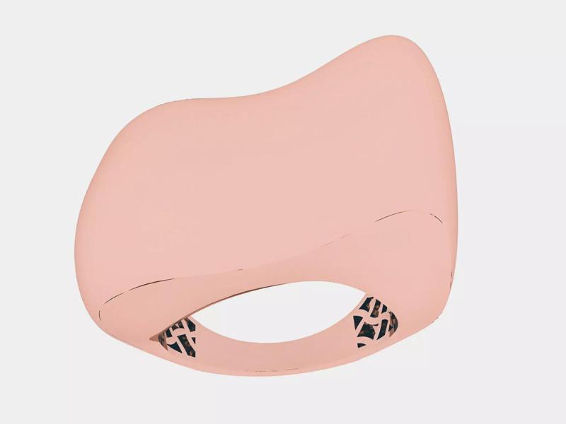 Solid Plain gold ring