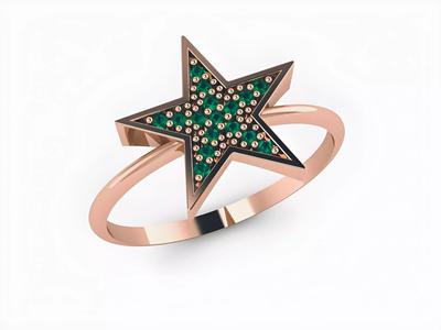 Star Diamond Ring
