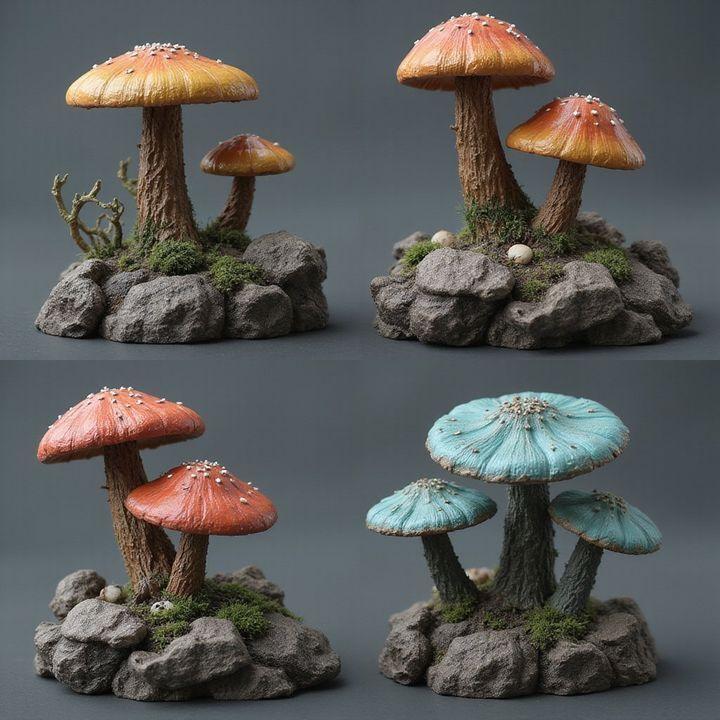Enchanted Mushroom Grove