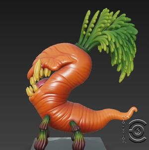 Monster Carrot - Garden Nightmare Root.