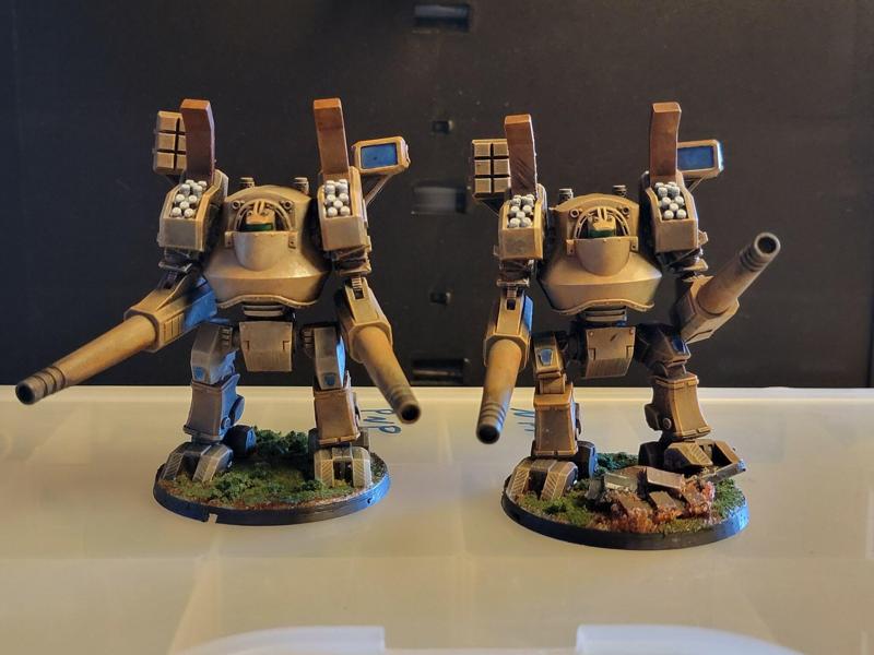 UN Spacy War Hammer Dread'Mech / Tomahawk DestroidNought