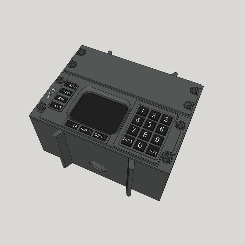 CRJ-900 HGS control panel