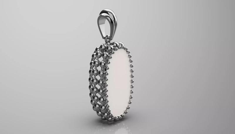 stone gold pendant gp0455