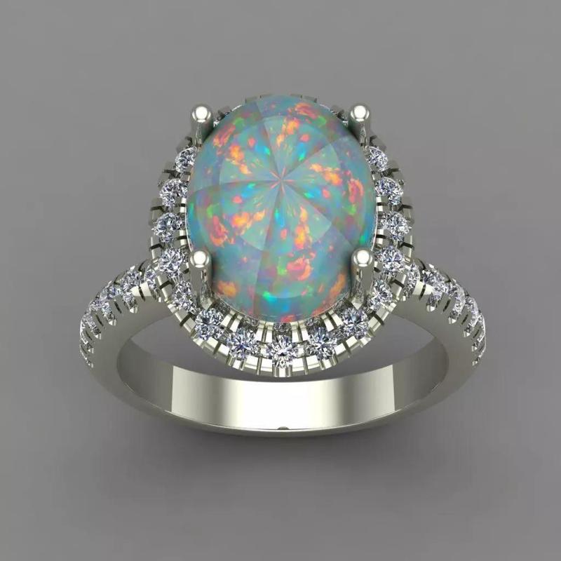 Ovel Engagement ring for women