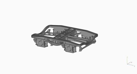 Bogie Y25 Gauge1 for claw coupling