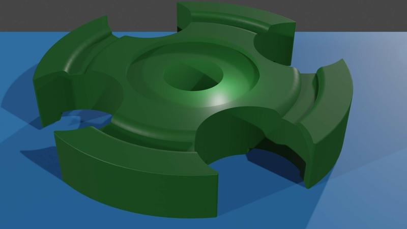 Turntable record player Puckstern