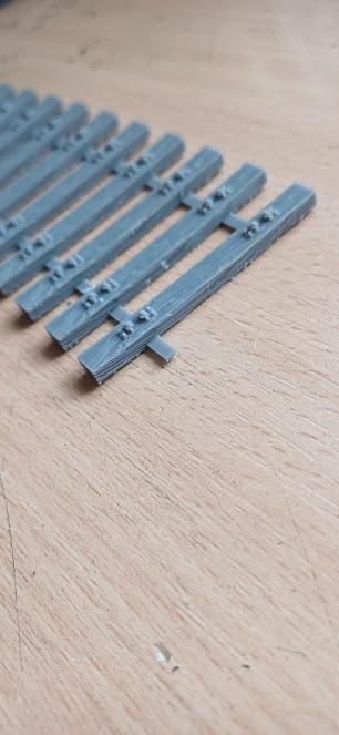 Radii R1 - R3, Gauge 0 Track 0 Track body Wooden sleepers 32mm Gauge Code 143 1/45