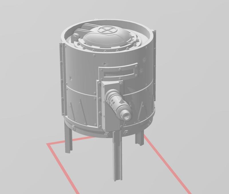 Ork Stompa Kan Turret