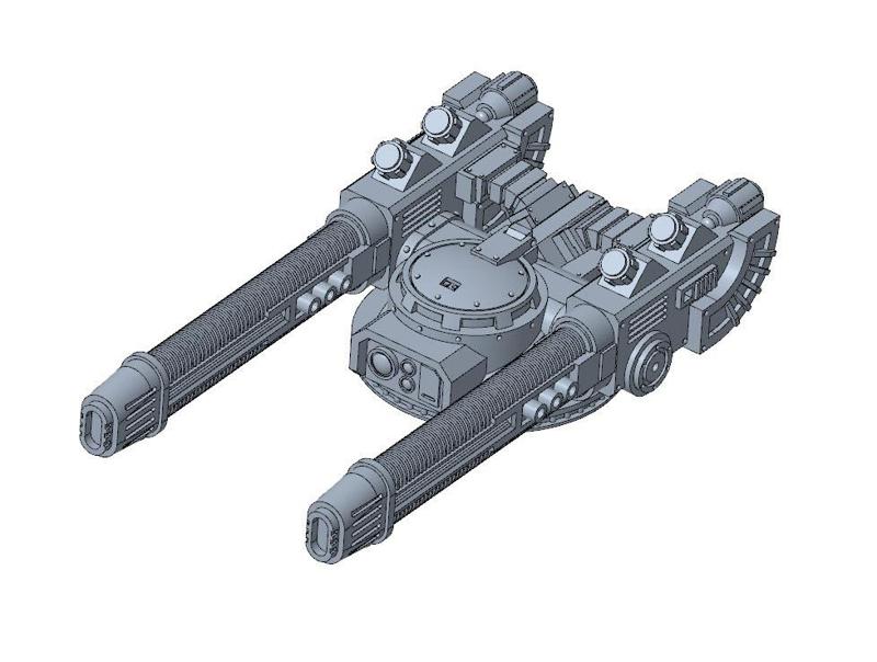 Omega Sicaran turret