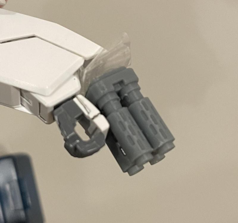 Double-Multi-Melta wrist cannon  for old G-Knight, Sublimator grey knight for Nemesis old Dreadknight