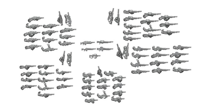 Galaxy Millitarum Gun Pack