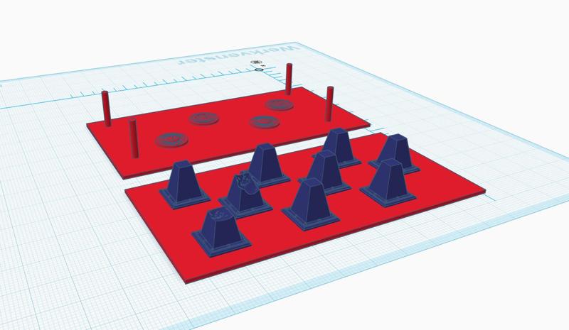 Flames of War Dragon Teeth and Minefield