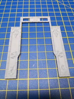 CHAOS SPACE MARINES Rhino top trims / decorations (Type B - World Eaters)