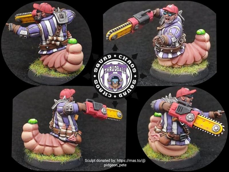 Thrudball Glowcarver Chainsaw Star Player Fantasy Football