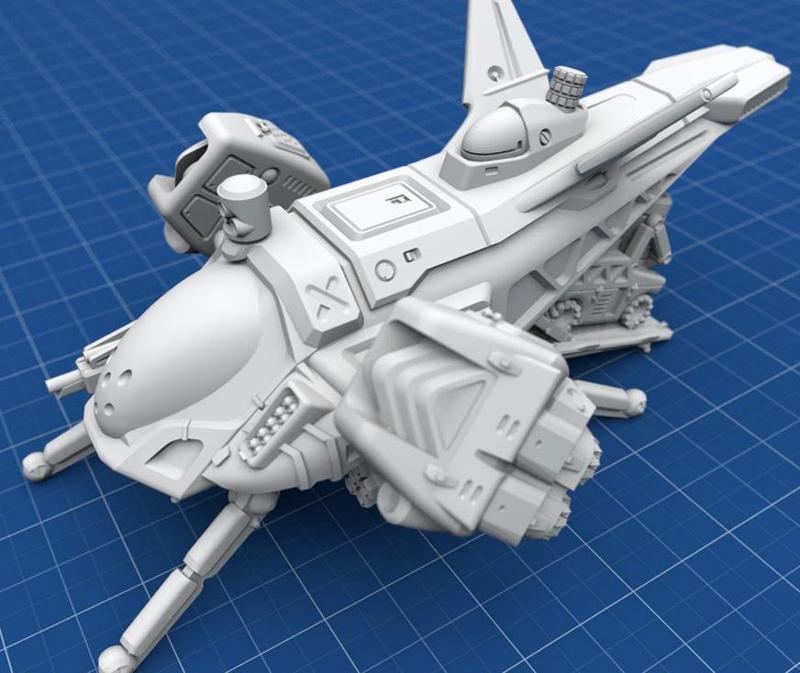 CHICHARRA - SciFi Hopper for 28mm miniature wargamming