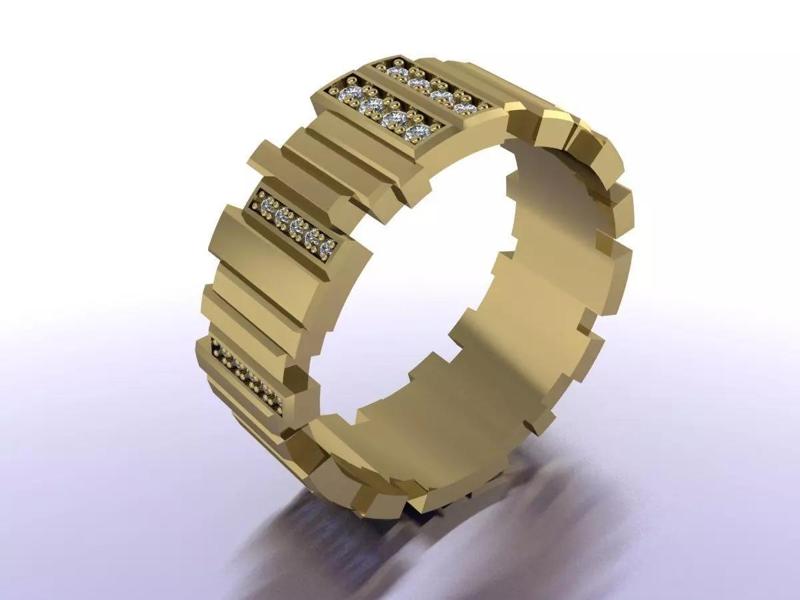 Dior Ring Jewlery Gold KJ-084