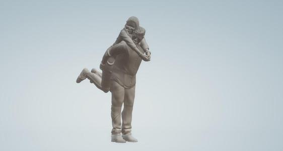 Girl Riding Man Back, Man Holding Girl,Couple