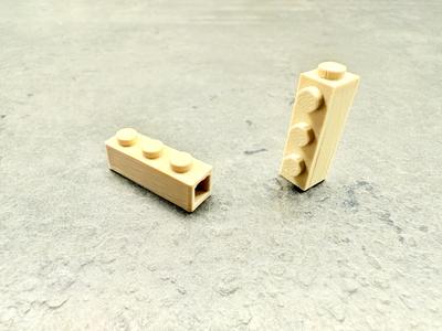 Brick - 1x1x2 2/3 classic + vertical knobs