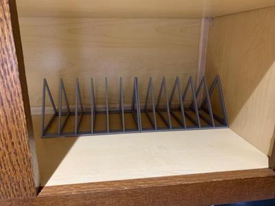 food container lid stand