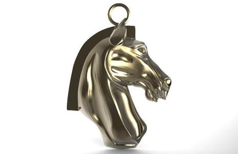 Horse pendant 4