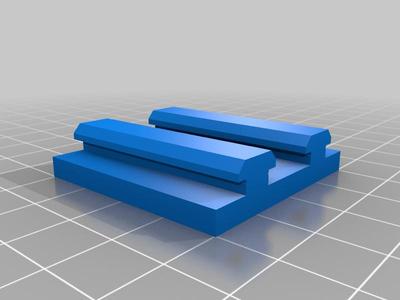 Remixed Tops (4040 Extrusion Inserts) for Simple Ender 3 Squash Ball Feet