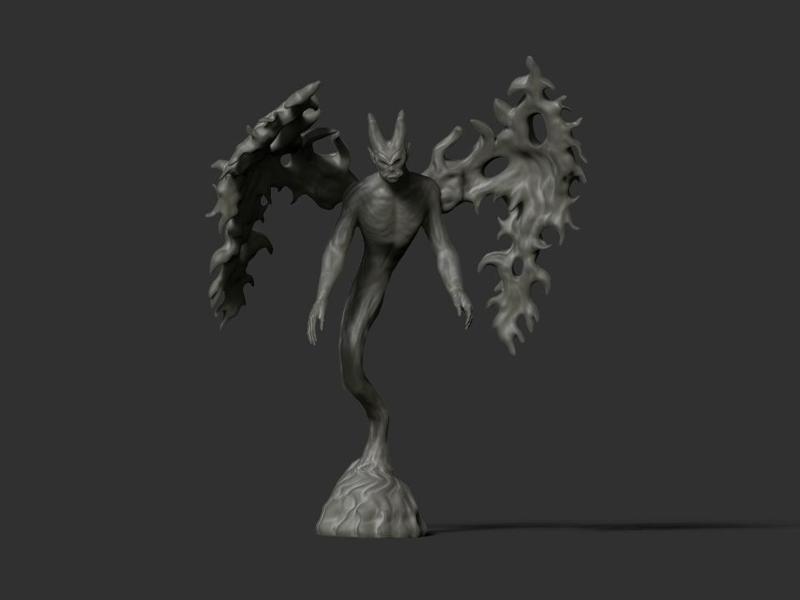 Demon of Shadows 28mm RPG tabletop miniature