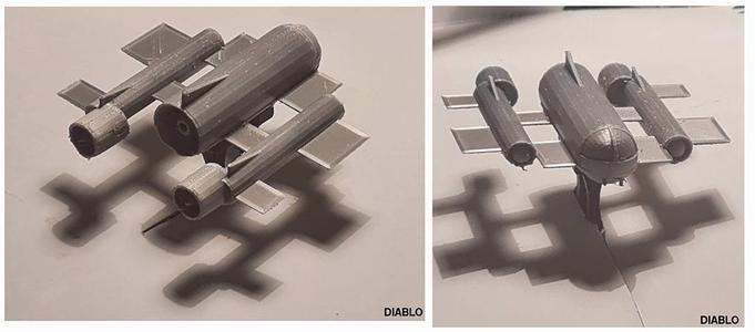 Space invader ship 1