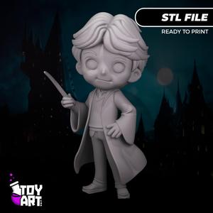 Ron Weasley Chibi - Wizard STL Figure