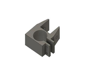 Linear chromed steel rod, 12mm Mount + bearing Holder