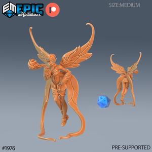 Fairy Patrol Magic ‧ DnD Miniature ‧ Tabletop Miniatures ‧ Gaming Monster ‧ 3D Model ‧ RPG ‧ DnDminis ‧ STL FILE
